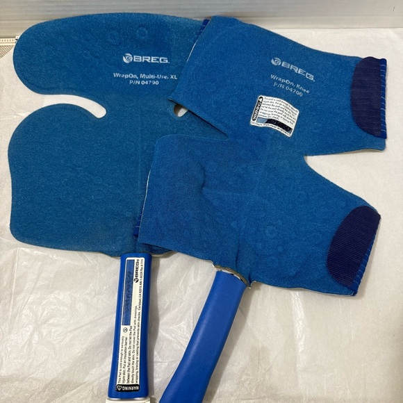 Breg Polar Care Cube Knee Wrap and Multi-use XL Wrap - Picture 5 of 10